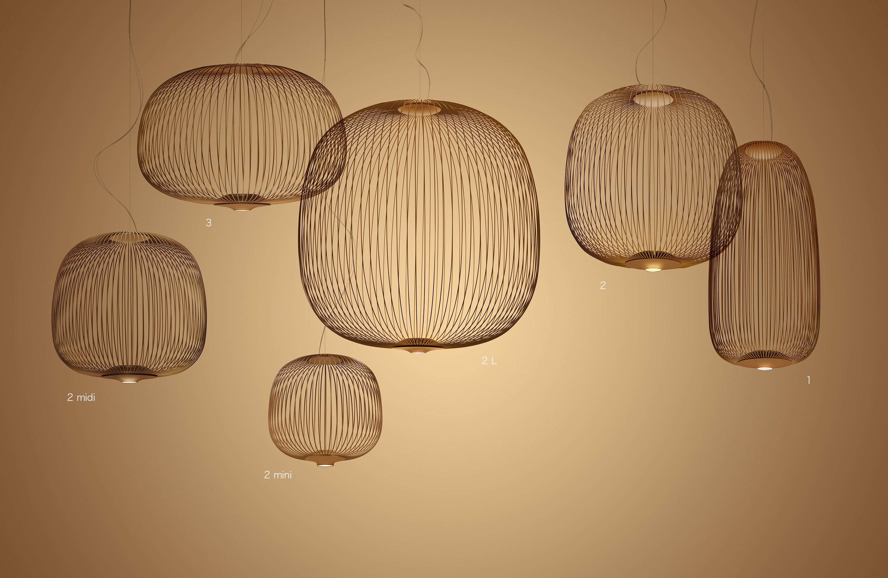 FOSCARINI Spokes 2 mini（フォスカリーニ スポークス）｜イタリア