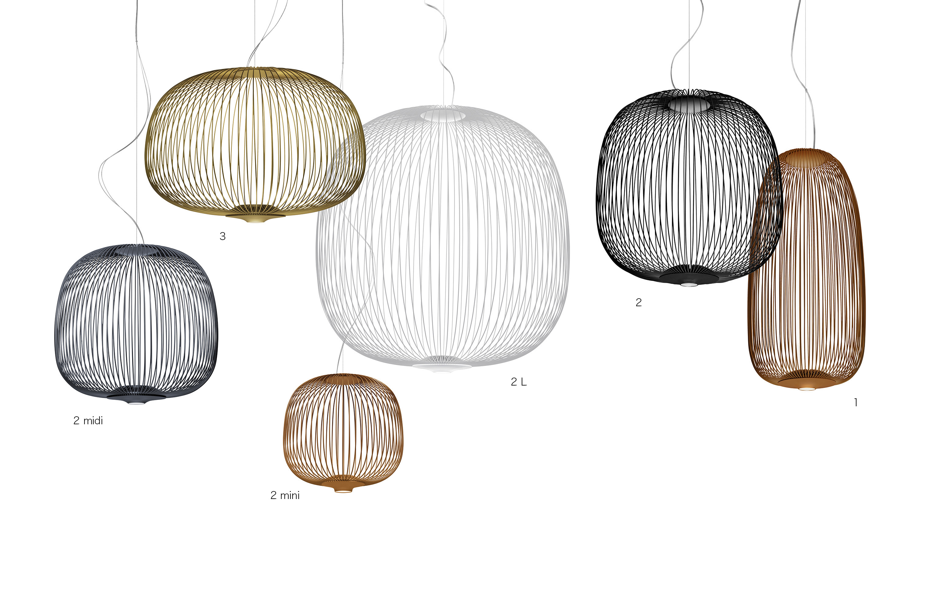 FOSCARINI Spokes 2 mini（フォスカリーニ スポークス）｜イタリア