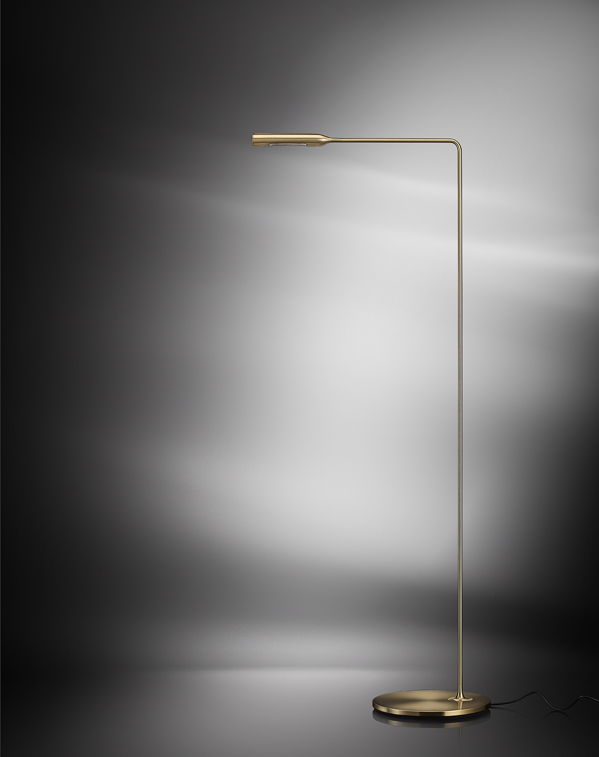 送料無料◆2025新品  LUMINA FLO floor *yellow gold（ルミナ フロ）｜イタリア フロアスタンド