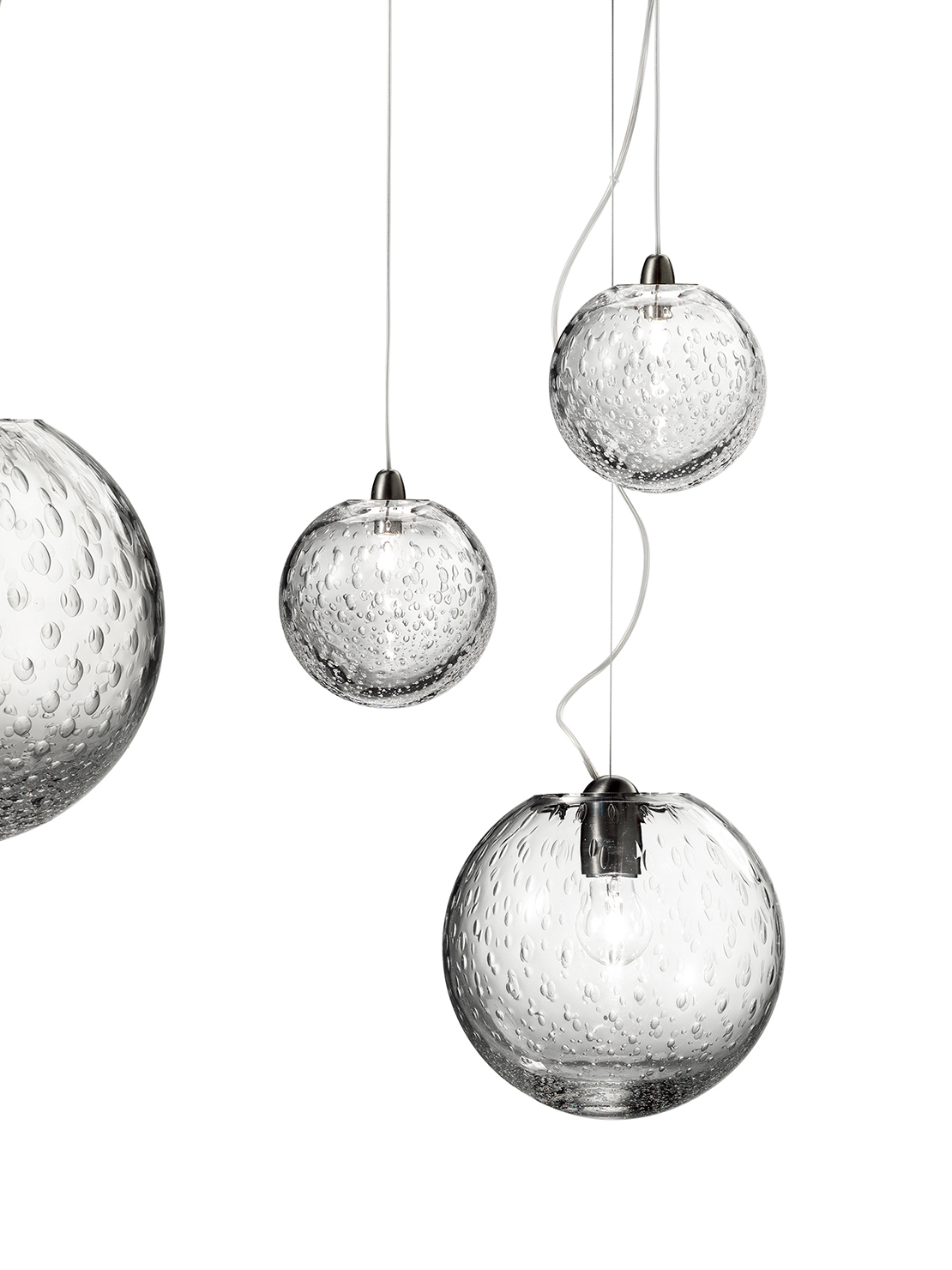 Bolle Pendant by Vistosi at