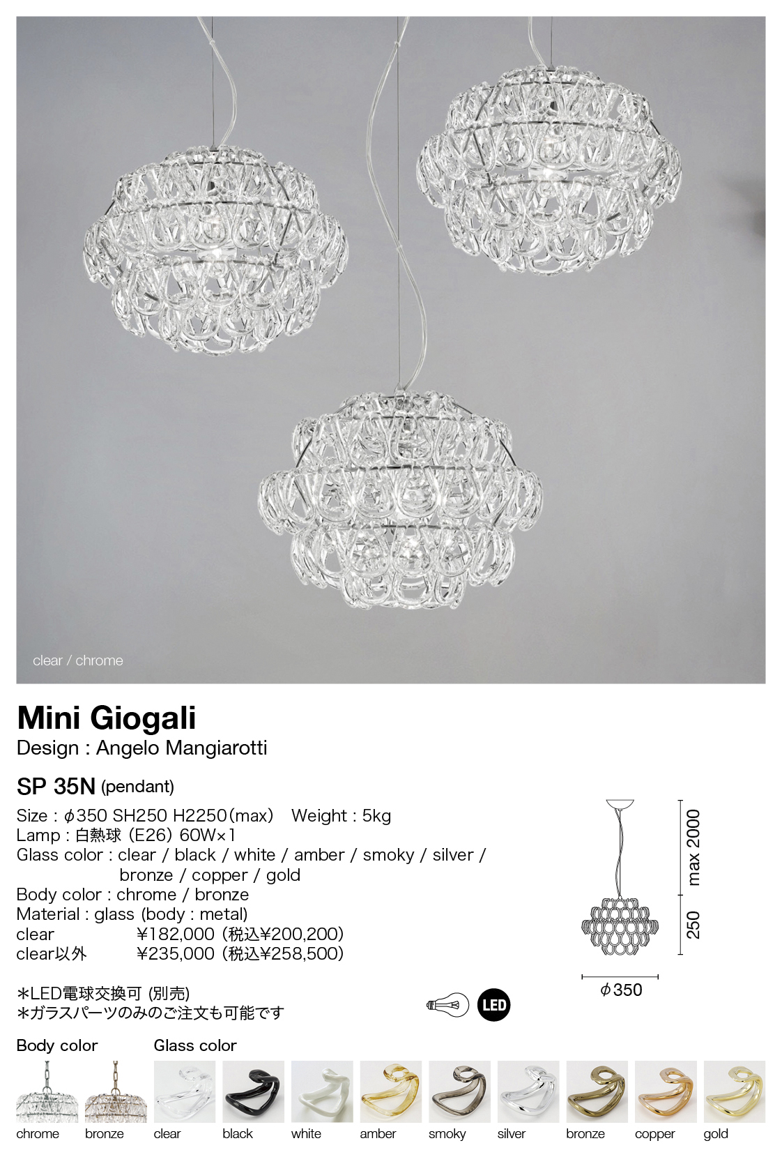 VISTOSI Mini Giogali SP 35N(ヴィストージ ジョガーリ / ミニ VISTOSI Mini Giogali SP 35N(ヴィストージ ジョガーリ / ミニ